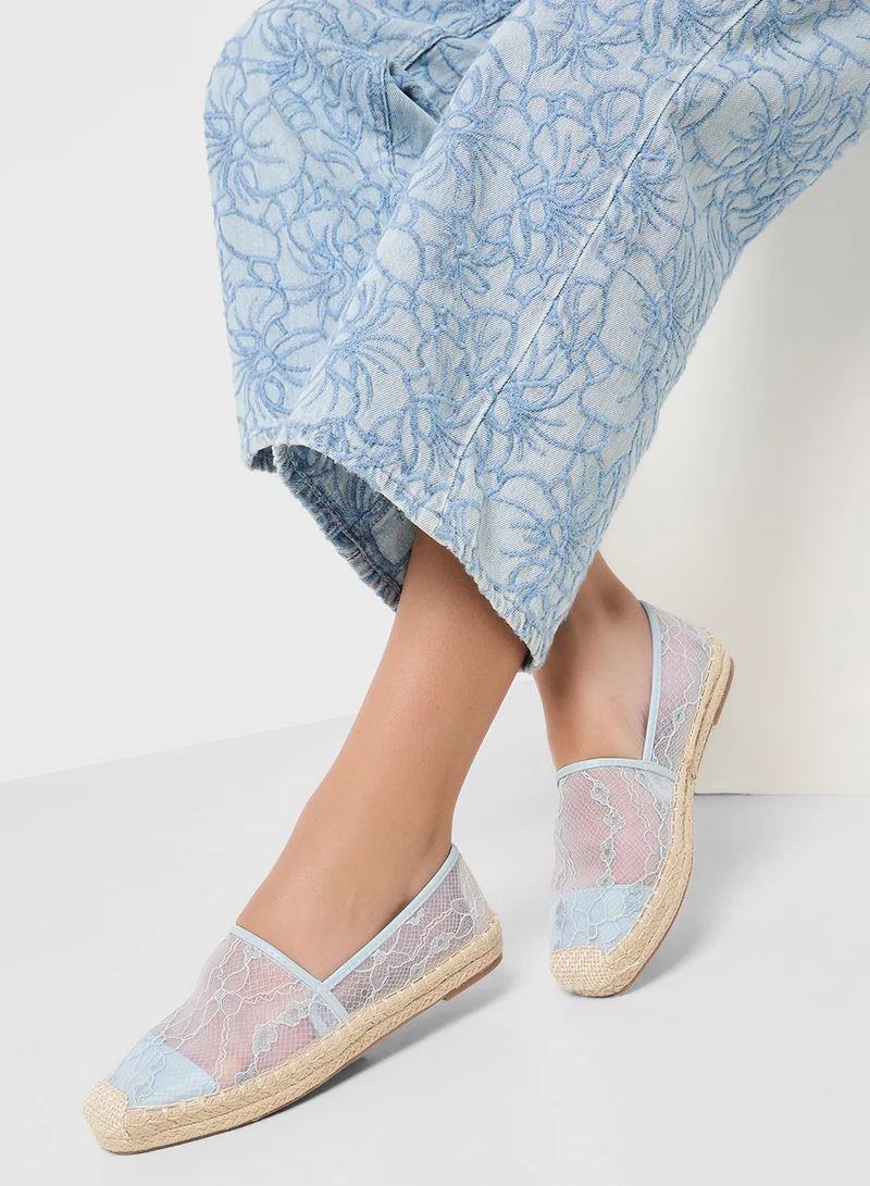 ELLA  Lace Espadrille for Women | Best Price UAE