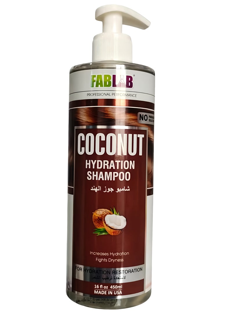 FabLab Coconut Moisture Restore Shampoo 450ml