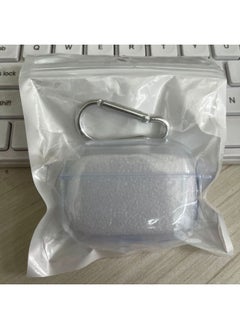 Suitable For Airpods Protective Apple Case Pro2 Transparent Headphone Case 3/4 Generation Headphone Case 5th Generation Tpu Material-Color:Transparent Soft Shell + Buckle + Pearlescent Bag-Model:Airpods 3rd Generation (with Hanging Ears)