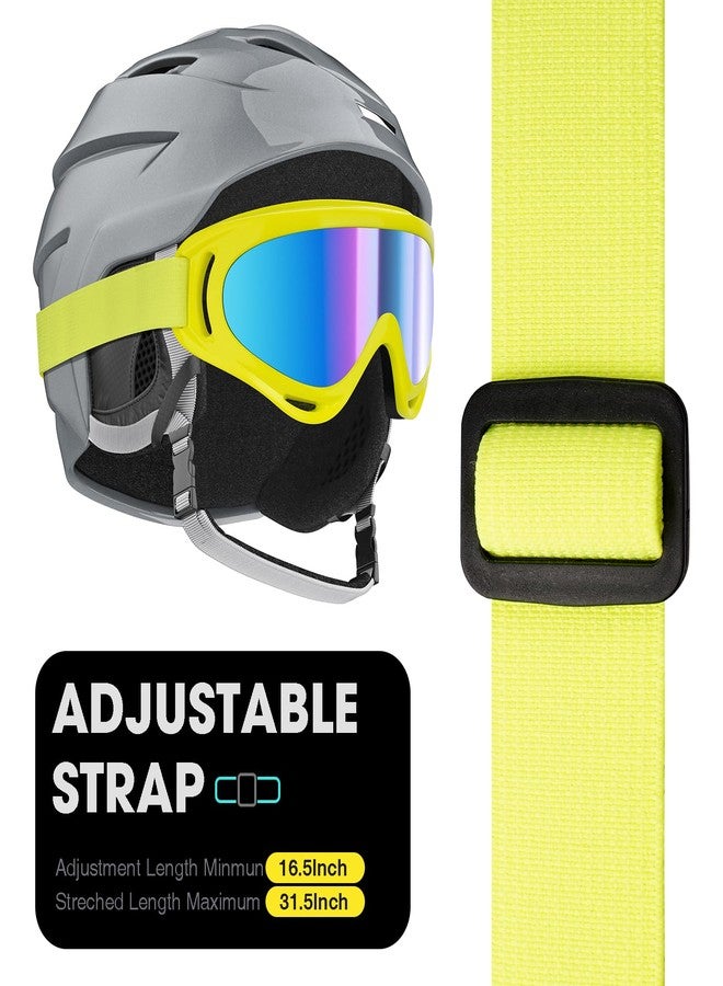 Braylin 2-Pack Snow Ski Goggles, Snowboard Goggles for Men, Women, Youth, Kids, Boys or Girls, Snowmobile Goggles - Image 5