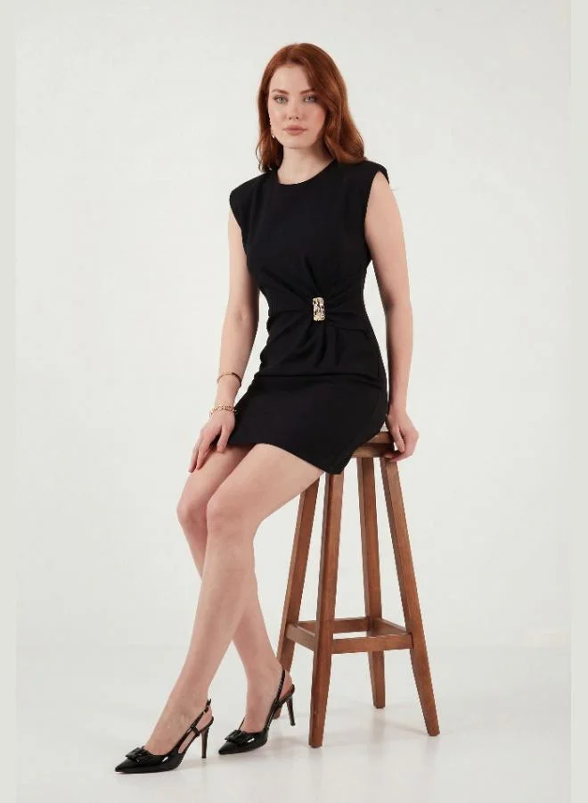 Lela  Lela Crew Neck Sleeveless Mini Dress Women's Dress 6525719 for Women | Best Price UAE