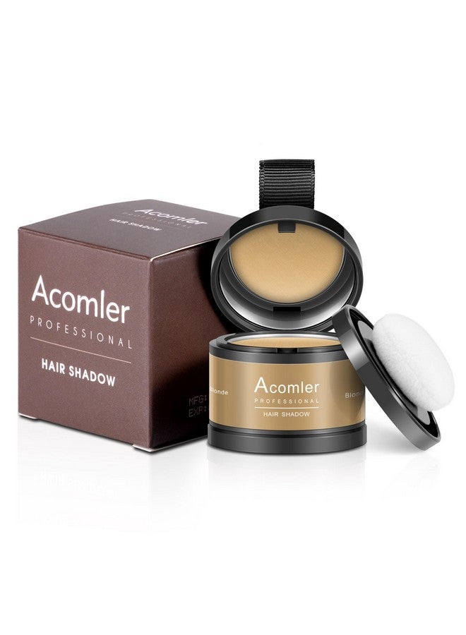 أكوملير بودرة تغطية جذور الشعر من أكوملر للشعر الخفيف والرمادي - بني غامق لظل خط الشعر والحواجب وخط اللحية والبقع الصلعاء (أشقر) - Image 2