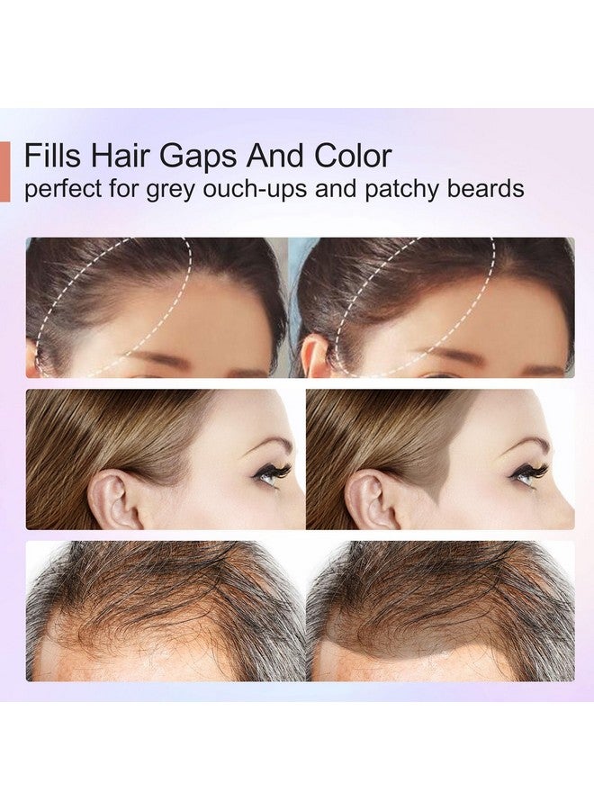 أكوملير بودرة تغطية جذور الشعر من أكوملر للشعر الخفيف والرمادي - بني غامق لظل خط الشعر والحواجب وخط اللحية والبقع الصلعاء (أشقر) - Image 5