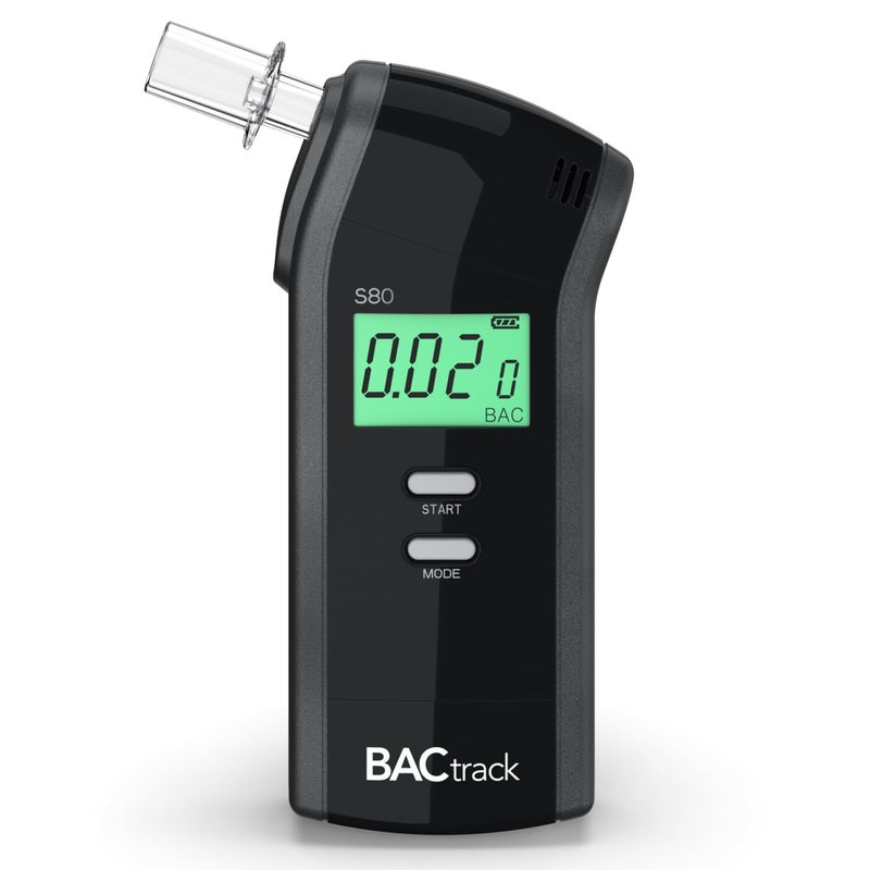 BACtrack جهاز BACtrack S80 لاختبار التنفس | دقة احترافية | معتمد من DOT و NHTSA | مصرح به من FDA 510(k) | جهاز محمول لاختبار الكحول في التنفس للاستخدام الشخصي والمهني - Image 1