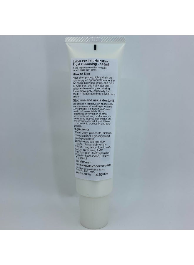Lebel Cosmetics ProEdit HairSkin Float Cleansing 145ml - Image 4
