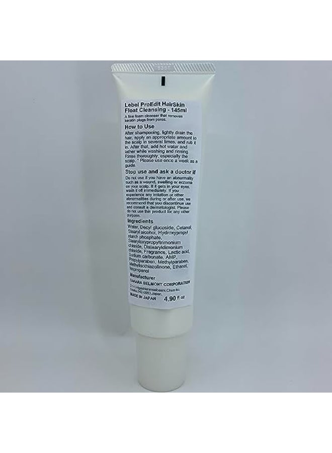 Lebel Cosmetics ProEdit HairSkin Float Cleansing 145ml - Image 3