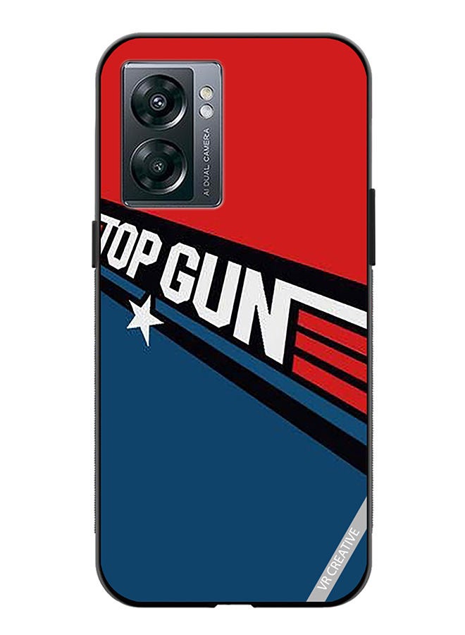 VR CREATIVE Protective Case Cover For OnePlus Nord N300 Top Gun Theme Design Multicolour - Image 1