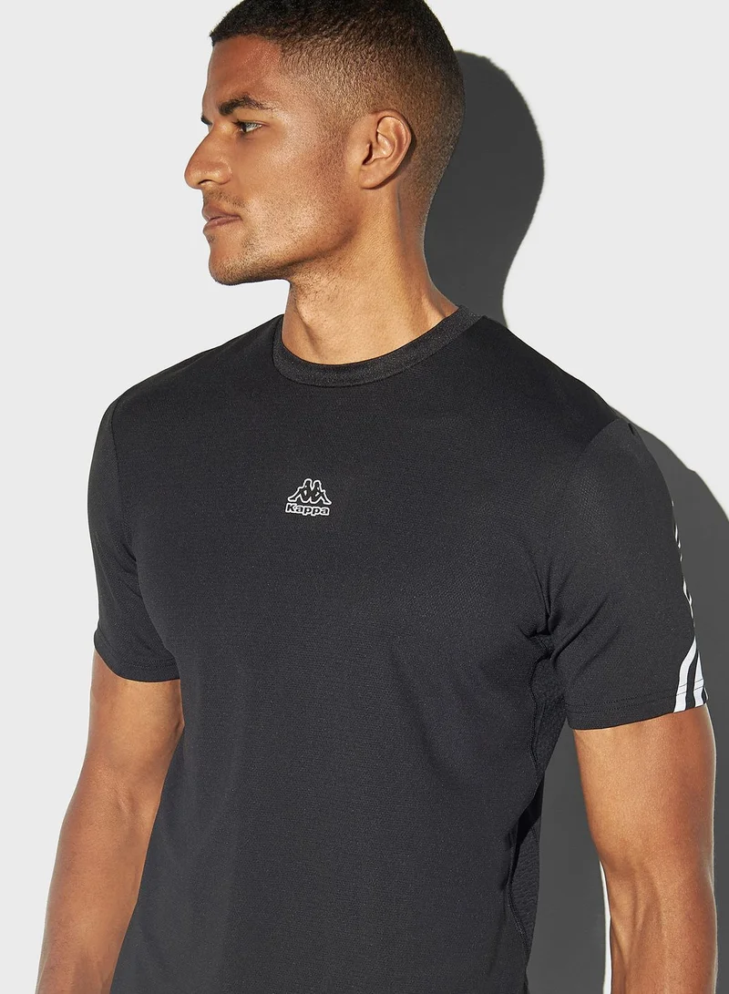 Kappa  Logo Print T-Shirt for Men | Best Price UAE