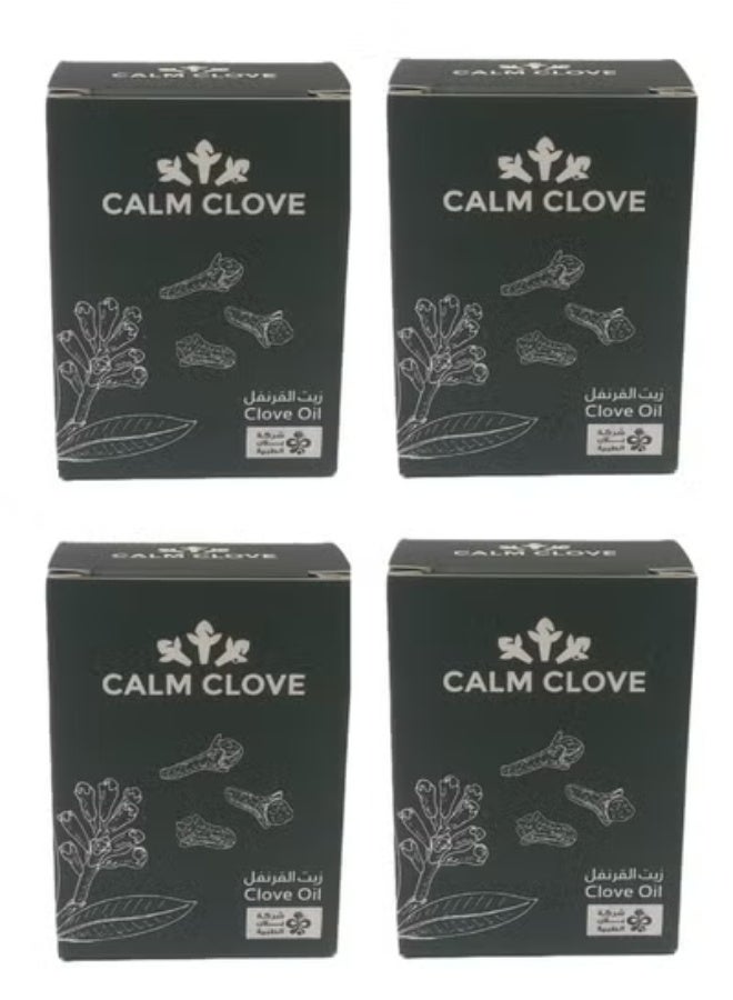 كلوف 4 قطع  كالم كلوف , زيت القرنفل 10 مل - Image 1