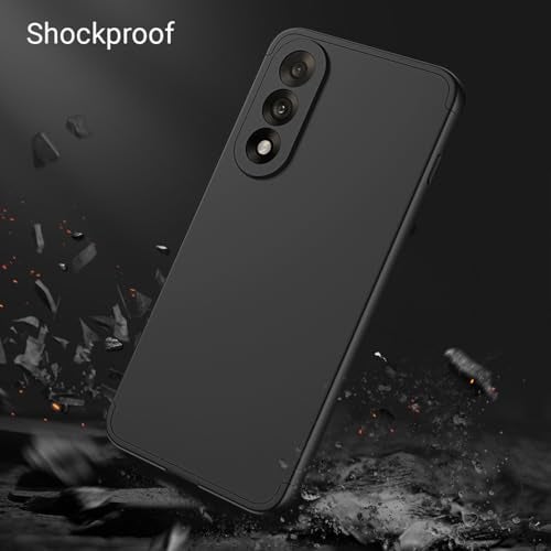 Kapa Double Dip Full 360 Protection Back Case Cover for OnePlus Nord 5 (Black) - Image 4