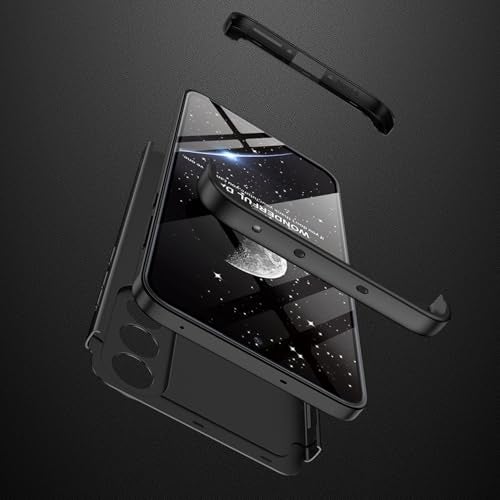 Kapa Double Dip Full 360 Protection Back Case Cover for OnePlus Nord 5 (Black) - Image 5
