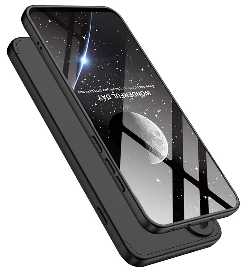 Kapa Double Dip Full 360 Protection Back Case Cover for OnePlus Nord 5 (Black) - Image 1