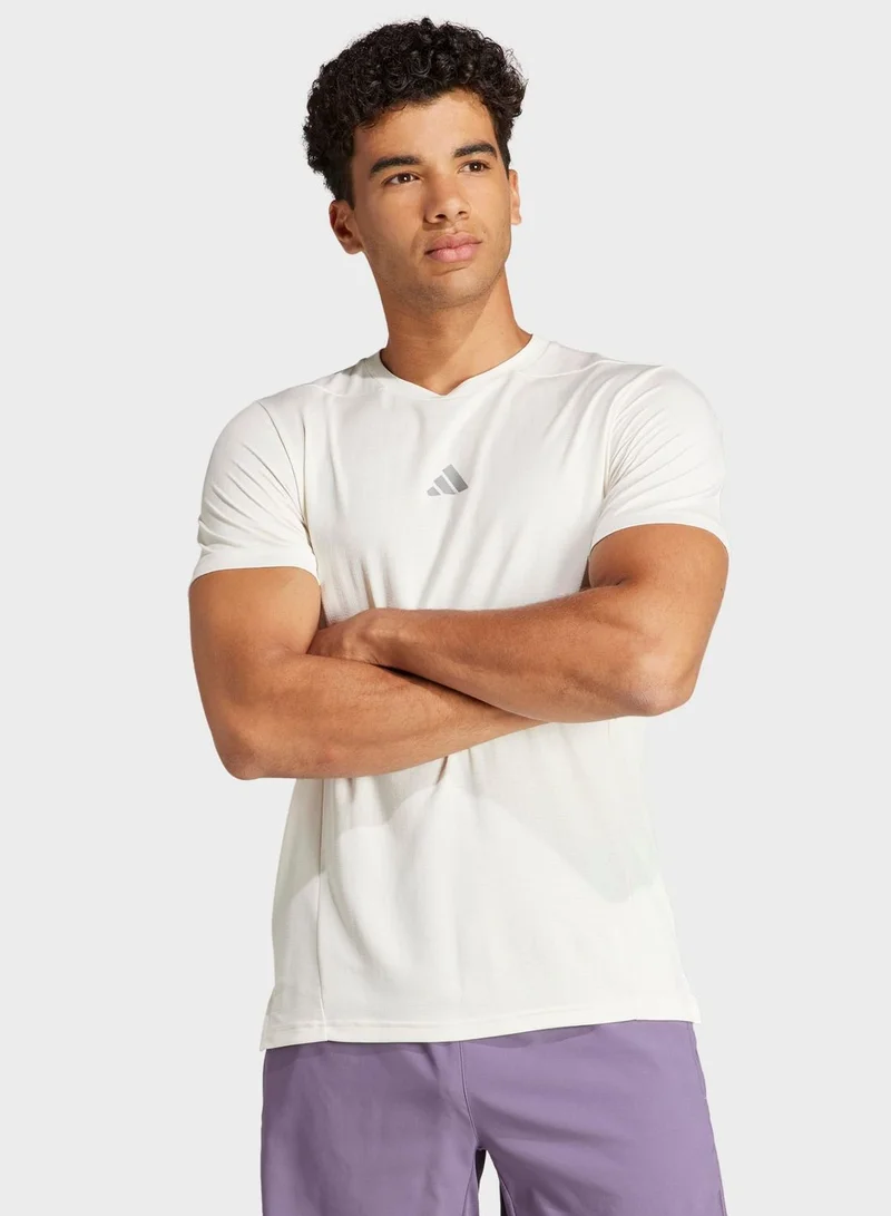 Adidas Designed for Training HIIT Workout HEAT.RDY T-Shirt