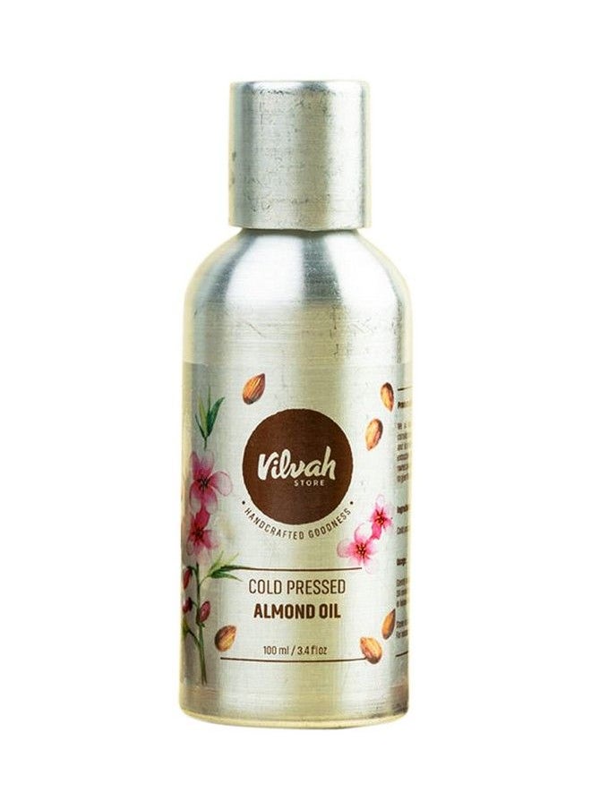 vilvah STORE - Cold Pressed Almond Oil 100 Ml - Image 1