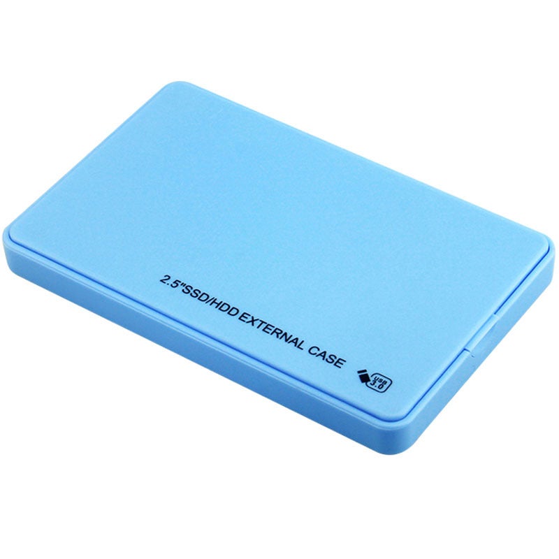 2.5 SATA SSD/HDD Case USB 3.0 Shockproof External EnclosureU25Q7M3.0 blue without leather case U25Q7M3.0 blue without leather case 