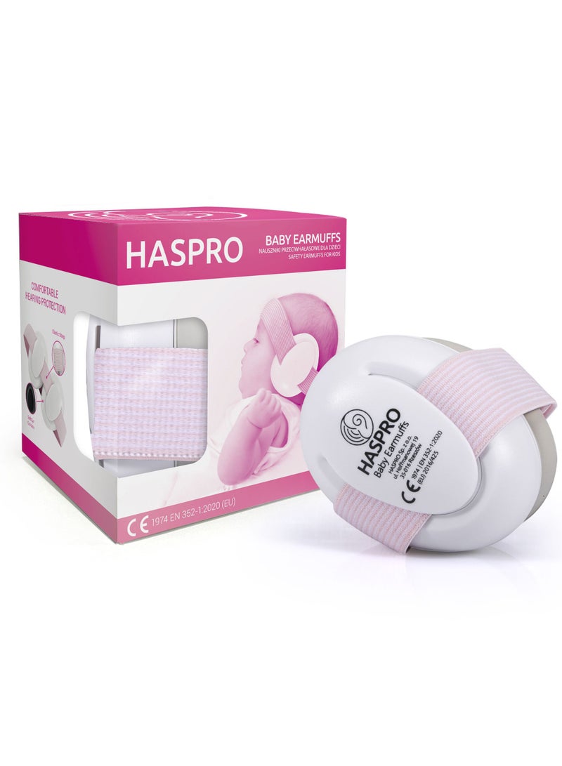 HASPRO Baby Earmuffs - Noise-Cancelling Earmuffs for Infants and Young Children - Elastic Headband - Soft Foam Earmuffs to Improve Sleep and Prevent Hearing Damage - Image 4