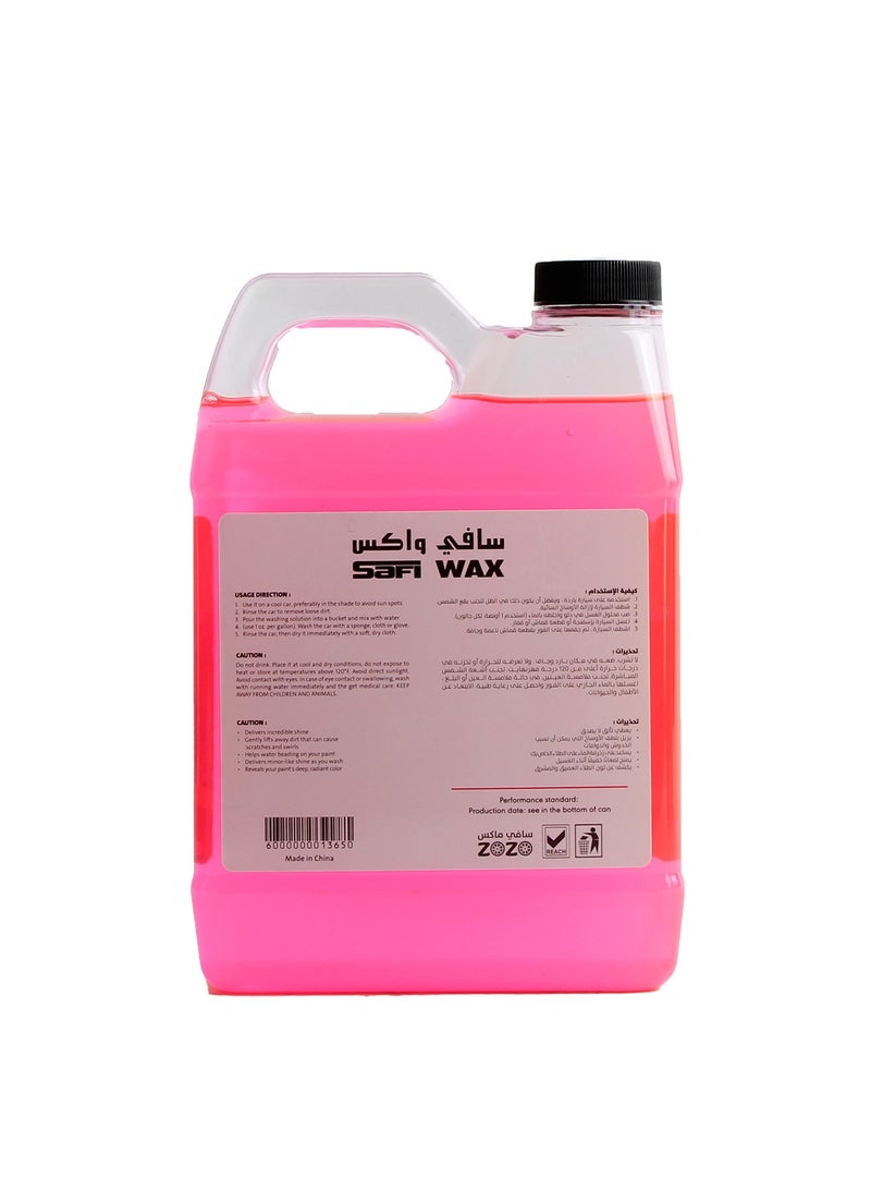 Safi WAX Car Shampo And Wax Polish 1 Liter - Image 2