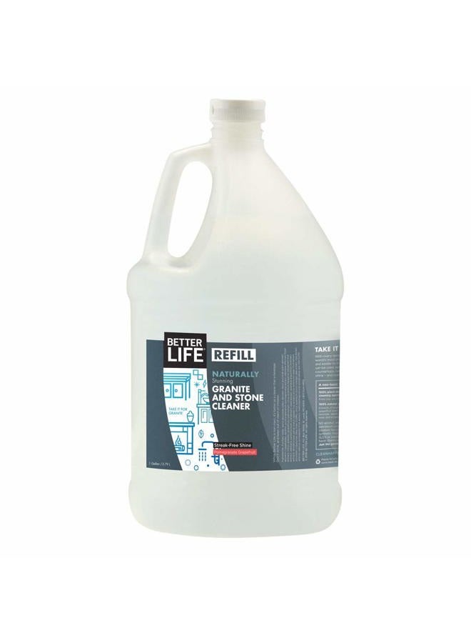 Better Life Natural Granite and Stone Cleaner, 128 Ounce - Image 1