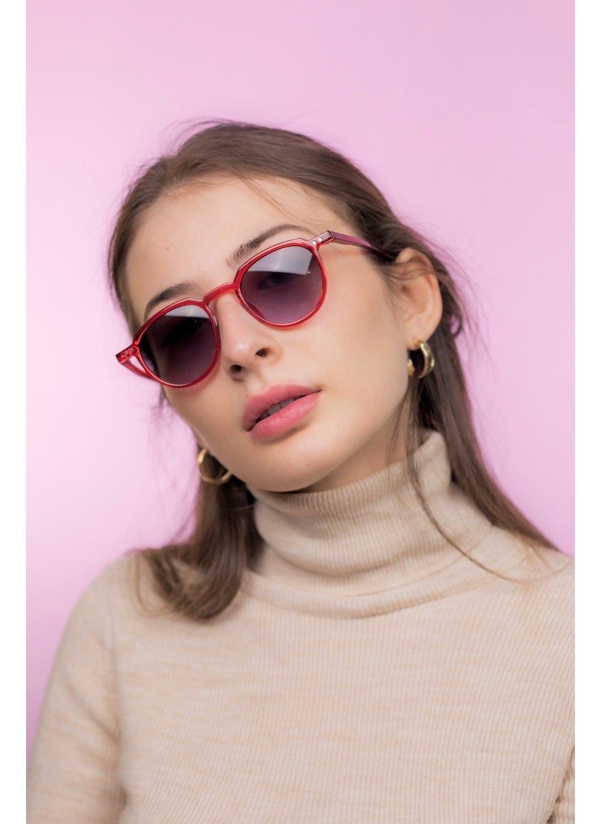 Focus On Wilson Pink Unisex Sunglasses  - Image 2