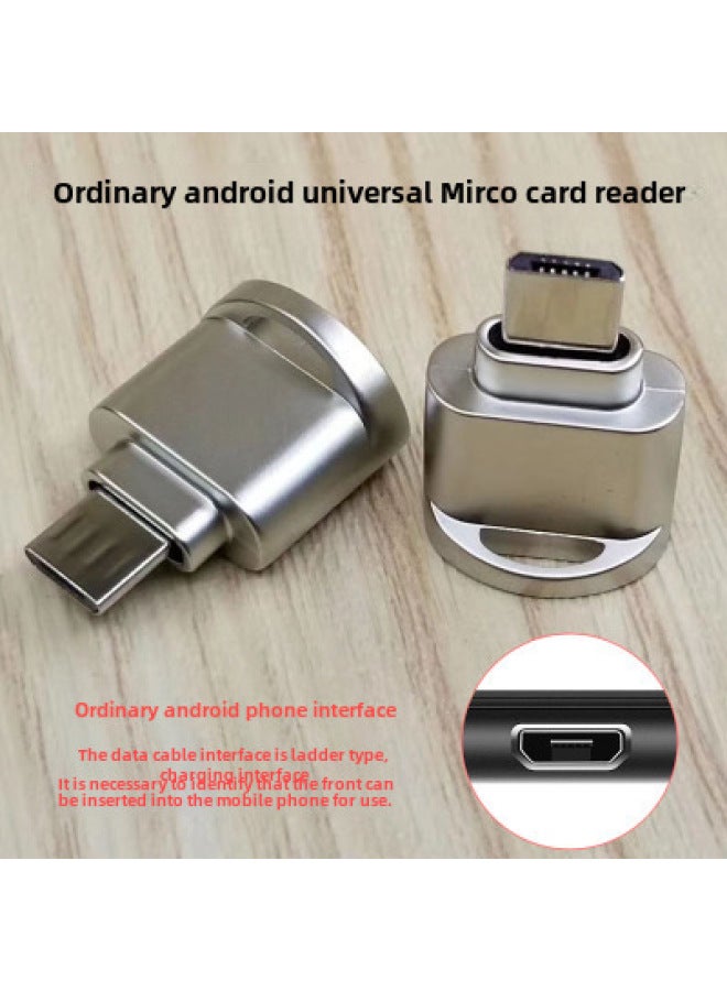 أكينو قارئ بطاقة Mini Tf للهاتف المحمول - قارئ بطاقات OTG 3.0 من نوع Type-C لأجهزة هواتف Huawei وأندرويد - Image 1