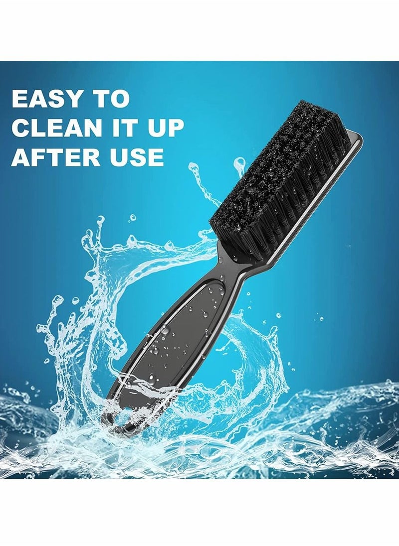 Y&D Barber Blade Cleaning Brush, 6 Pieces Clipper Nylon Brush Cleaner Styling Tool for Men, Nail Trimmer (Red, Black)  - Image 5