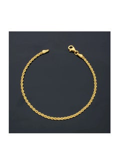 FK Jewellers Gold Rope Bracelet 18KT  - Image 1