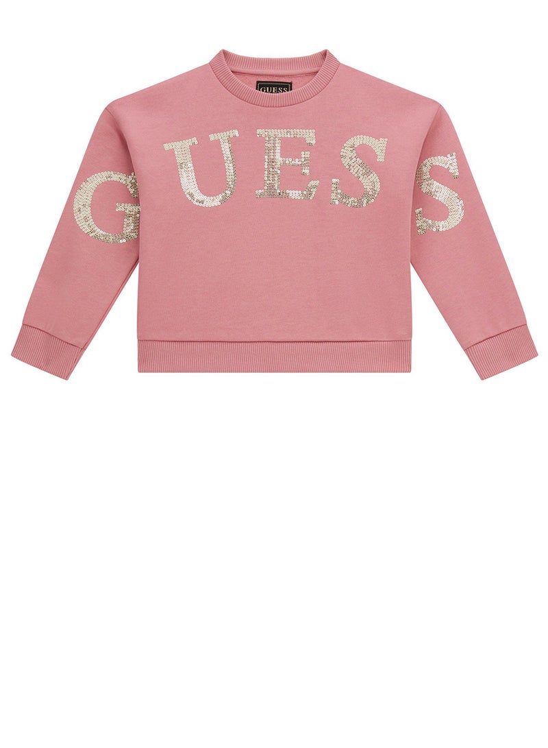 GUESS Kids Crew Neck Sweatshirt - Image 1