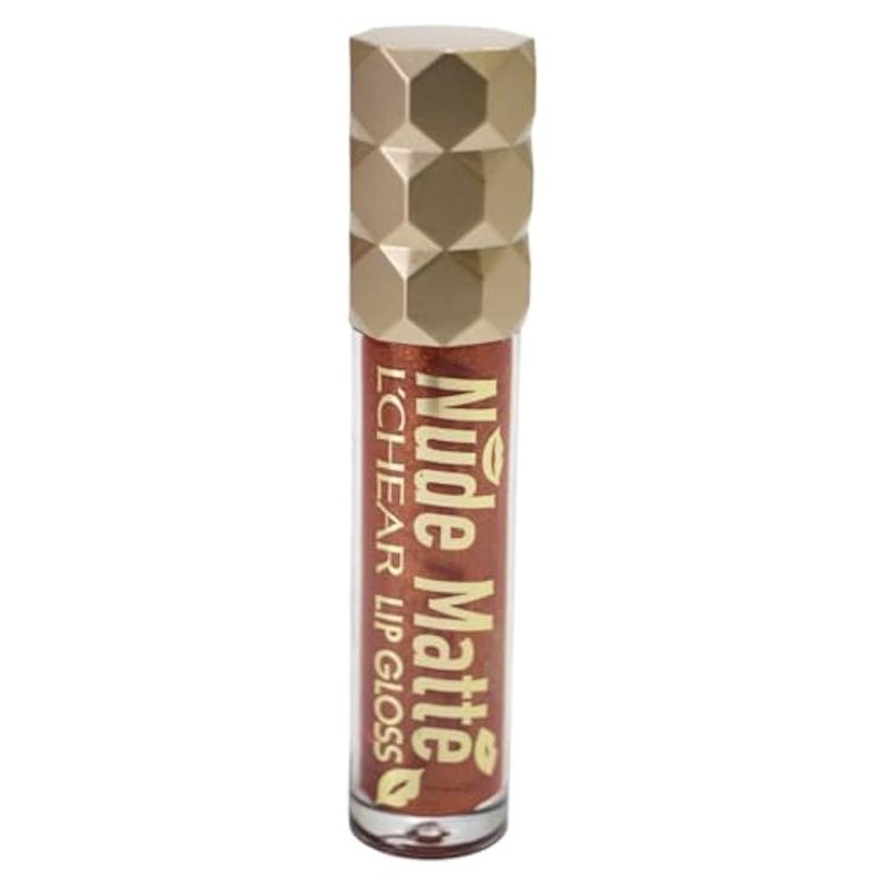 L'chear Lip Gloss Nude Matte Light&Thin Lasting Color Aqua Nourishment Shade Number 5 - Image 2