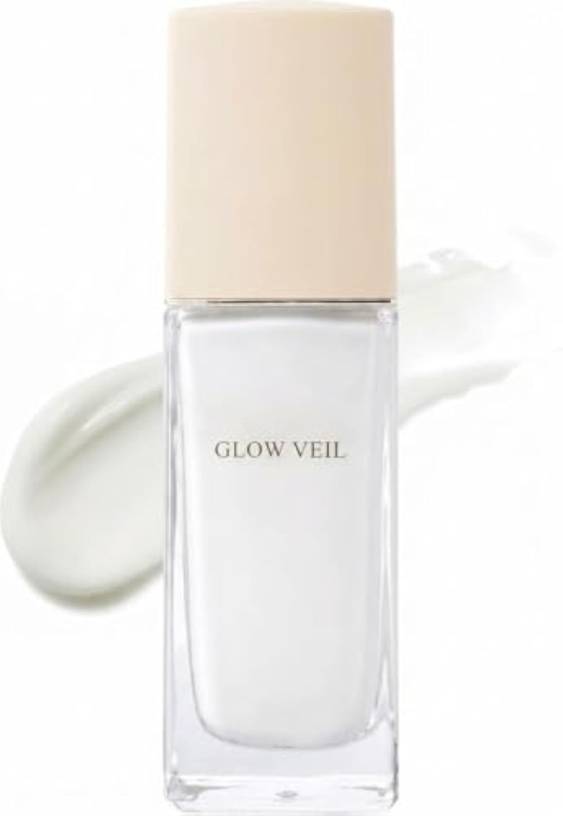 Primer GLOW VEIL -24H HAYRATING, Gel-Based & Hydrating Face Primer For Smoothing Skin & Gripping Makeup, Moisturizes & Primes, Clear 35ML - Image 1