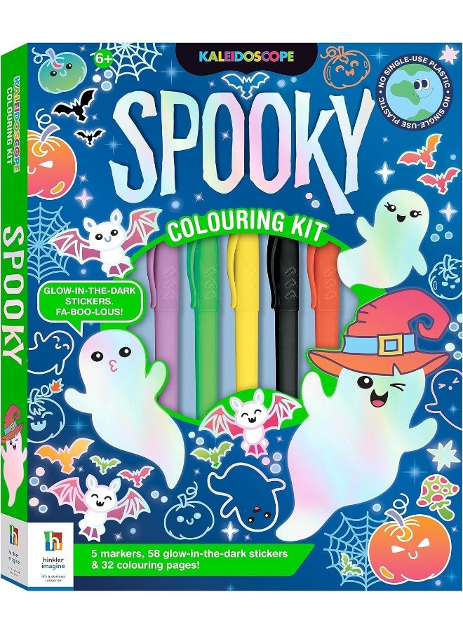 Hinkler - Kaleidoscope Spooky Colouring Kit - Image 1