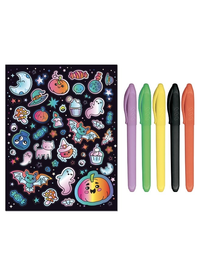Hinkler - Kaleidoscope Spooky Colouring Kit - Image 1