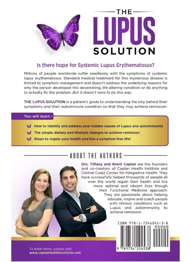 Caplan Health Institute The Lupus Solution: Your Step-By-Step Functional Medicine Guide to Understanding Lupus, Avoiding Flares and Achieving Long-Term Remission  - Image 2