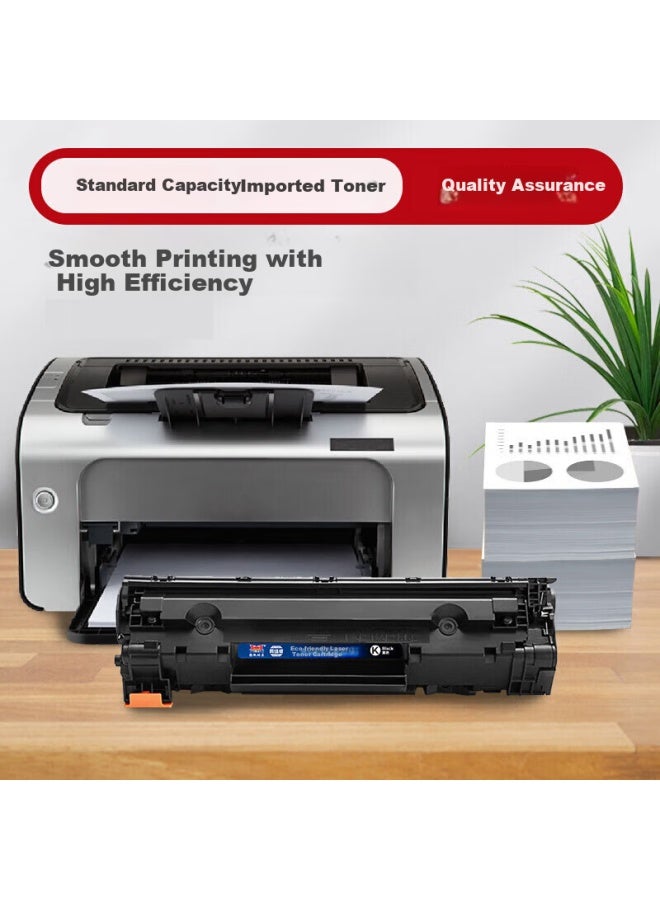 Yfhc Yangfan Naili Compatible Hp 388a Toner Cartridge Easy Refill 88a Cc388a For Hp M1136 M126a P1108 P1106 M1216nfh M1213nf Printer Network Version - Image 1