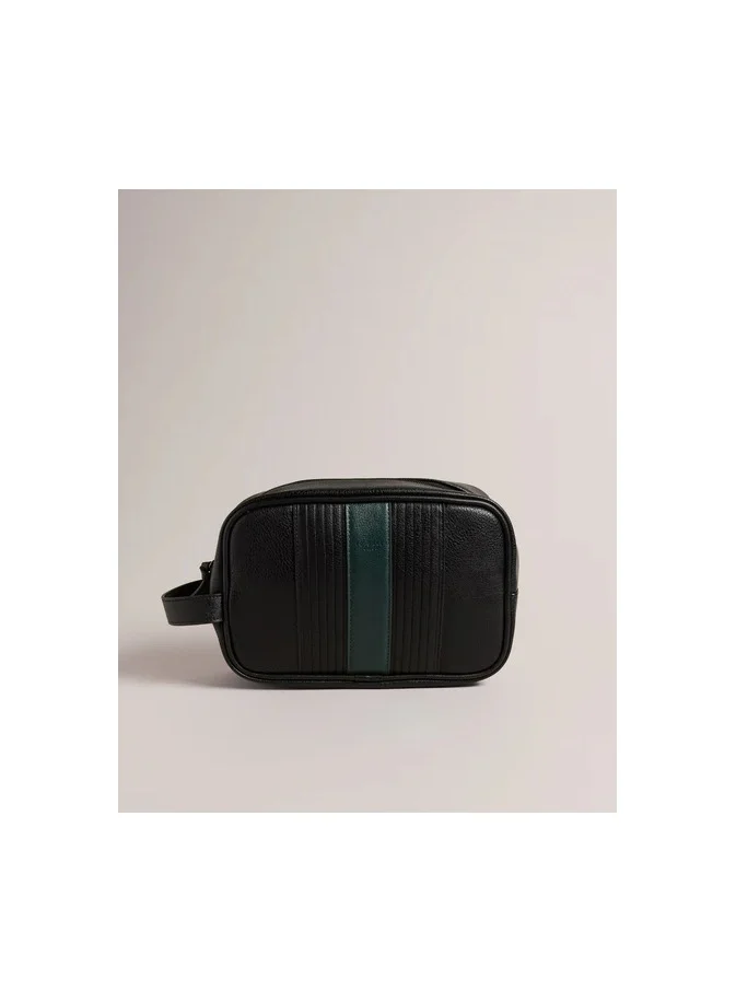 Ted Baker Evens Striped Pu Washbag