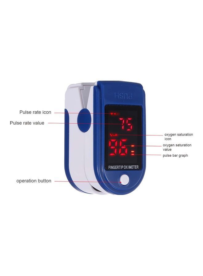 NIBEMINENT Pulse Oximeter With Lanyard Cable - Image 4