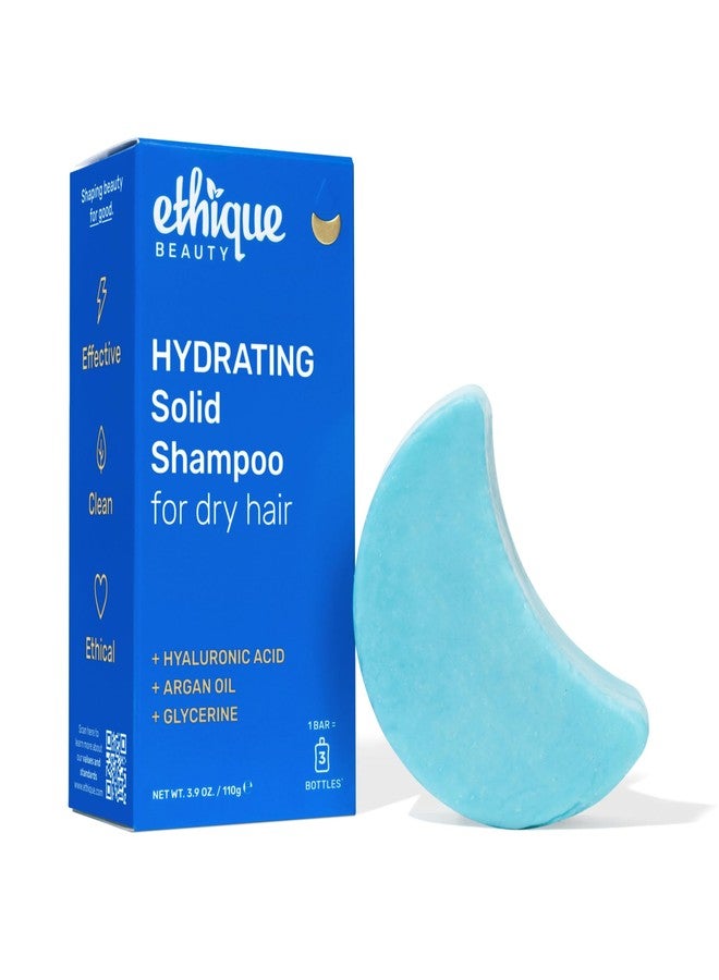 Ethique Hydrating Shampoo Bar for dry hair with Hyaluronic Acid - Plastic-Free, Cruelty-Free, Vegan, 3.88 oz - Image 1