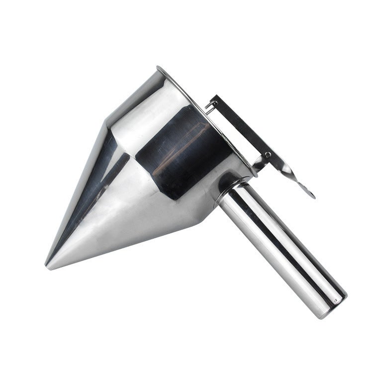 Octopus pellet tool octopus funnel/cone funnel/stainless steel fish ball funnel with shelf(Stainless steel tapered funnel frame) - Image 5