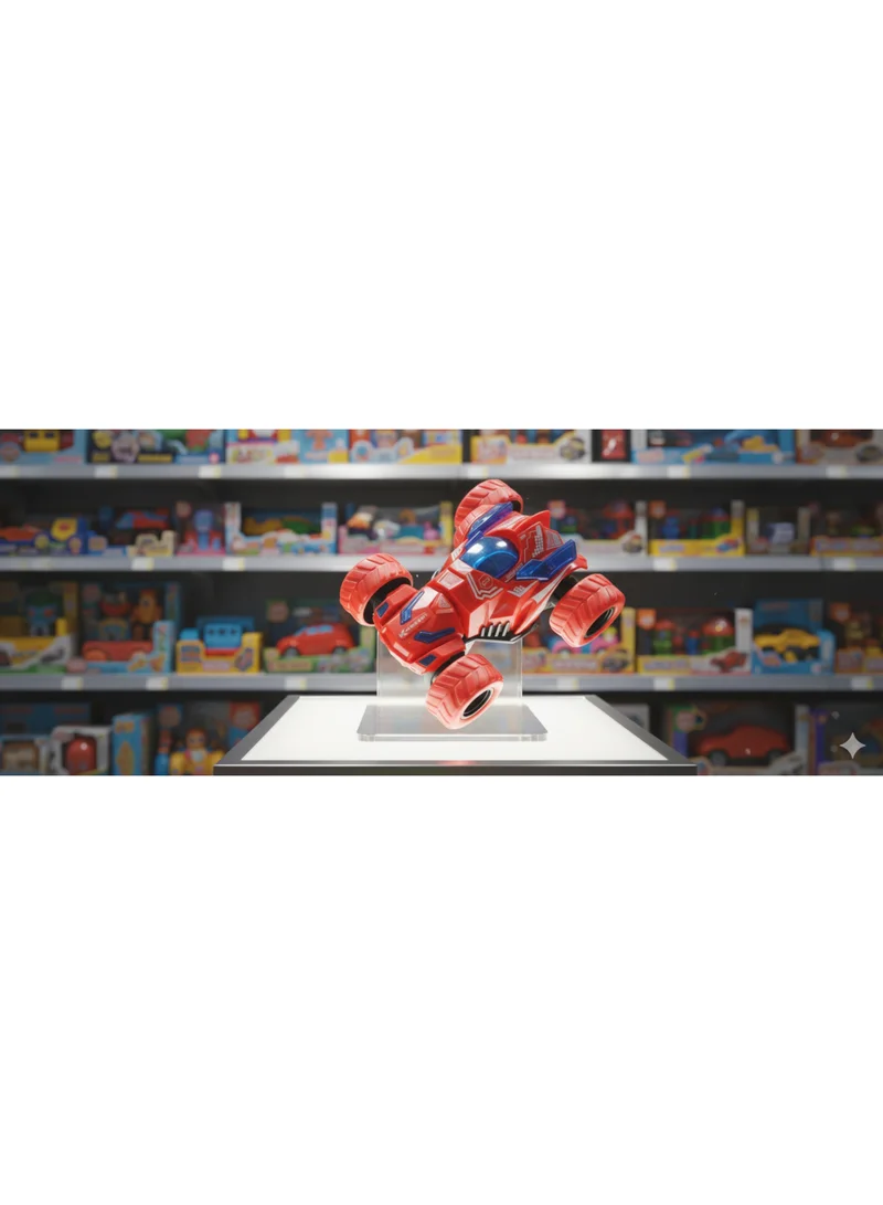 TOOLY 360° Rotating Stunt Toy Car – Double-Sided Spin & Flip Action Vehicle for Kids