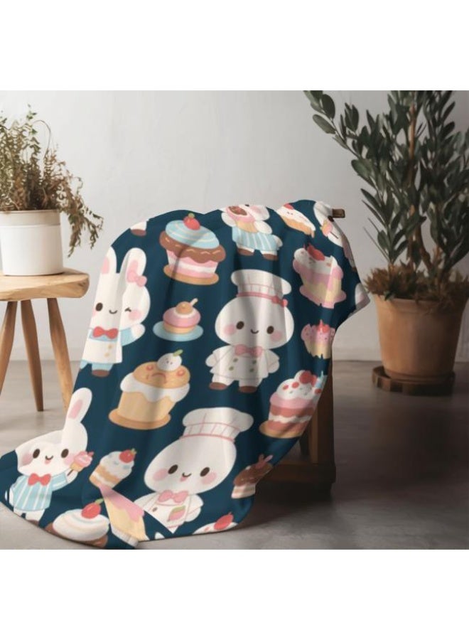 general Baby and children's cartoon flannel thin blanket (warm and comfortable, suitable for sleep, game use) 70cm*100cm - Image 5