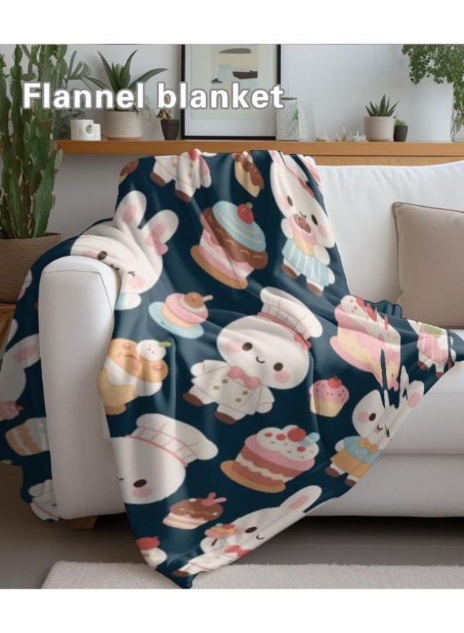 general Baby and children's cartoon flannel thin blanket (warm and comfortable, suitable for sleep, game use) 70cm*100cm - Image 4
