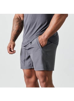 VANQUISH Mens Summer Quick-Dry Running Shorts Gray without logo
