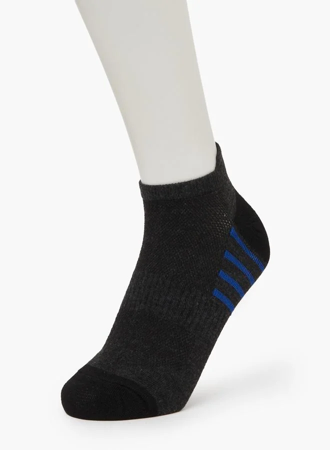 ستايلي Pack of 3 - Contrast Detail Ankle Socks