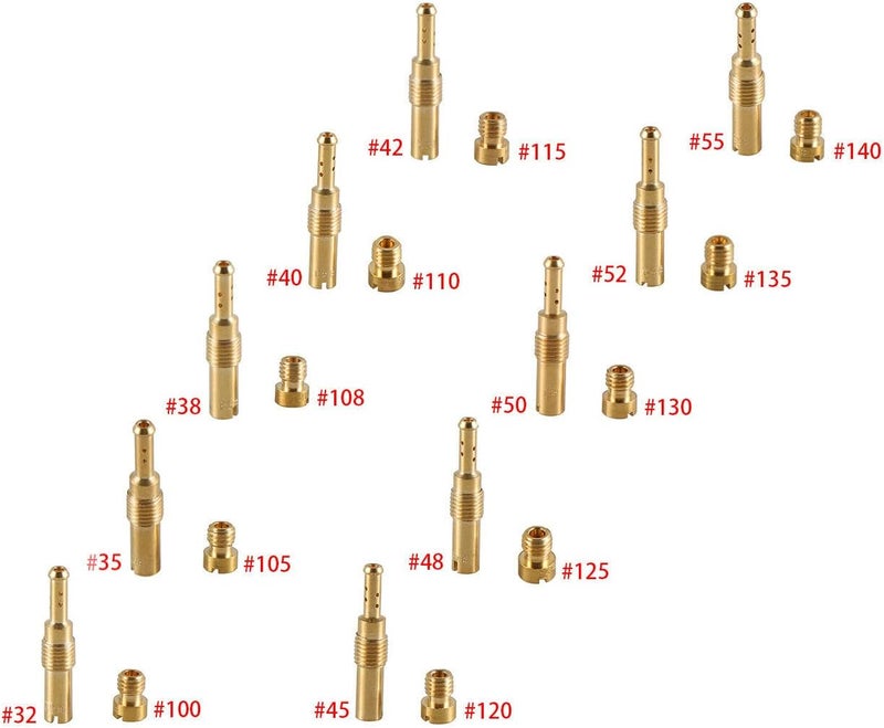Mactoom 20Pcs Carburetor Jet Kit - Image 2