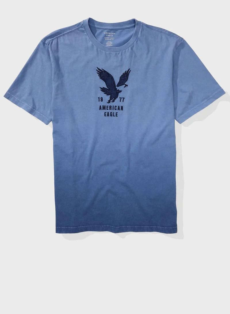 American Eagle Graphic Crew Neck T-Shirt