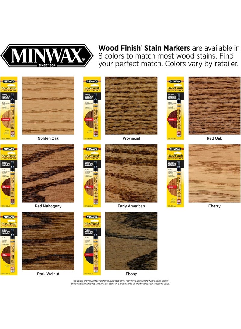 Minwax Wood Finish Stain Marker For Touch Ups Ebony Professional Result Guaranteed 9.6 ML - Image 2