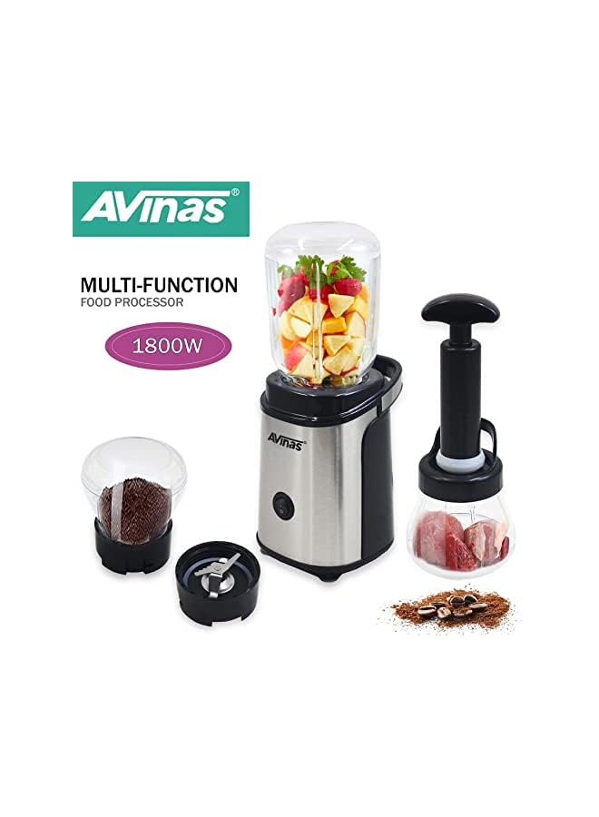 IAF AV-123 Multi-function Electric Blender Cell Wall Breaking Food Processor Fruit Mixer Powerful Hand Held For Fruits, Meat and Vegetables - Image 2