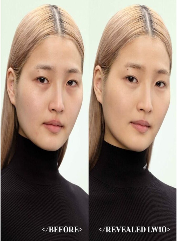Prada Reveal Skin-Optimizing Refillable Soft Matte Foundation LW10 30ml – Long-Wear Natural Finish - Image 3