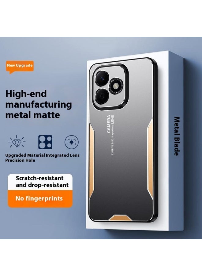 ايكارلوس جراب هاتف For Honor 400 Lite 5G مصنوع من سبائك الألومنيوم TPU وغطاء خلفي من البولي كربونات - Image 2