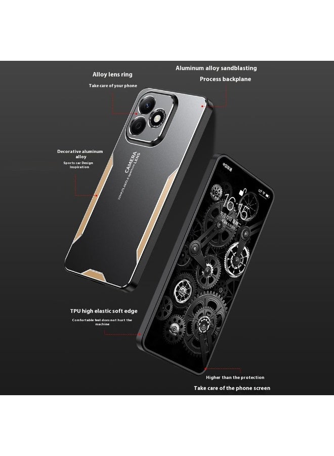 ايكارلوس جراب هاتف For Honor 400 Lite 5G مصنوع من سبائك الألومنيوم TPU وغطاء خلفي من البولي كربونات - Image 5