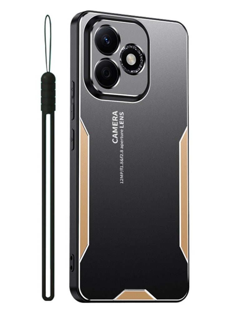 ايكارلوس جراب هاتف For Honor 400 Lite 5G مصنوع من سبائك الألومنيوم TPU وغطاء خلفي من البولي كربونات - Image 1